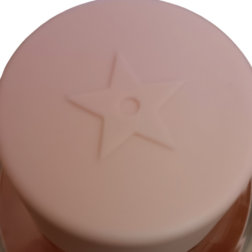 Authentic Dior Glass Water Bottle With Pink Silicone Sleeve - Picture 4 of 4